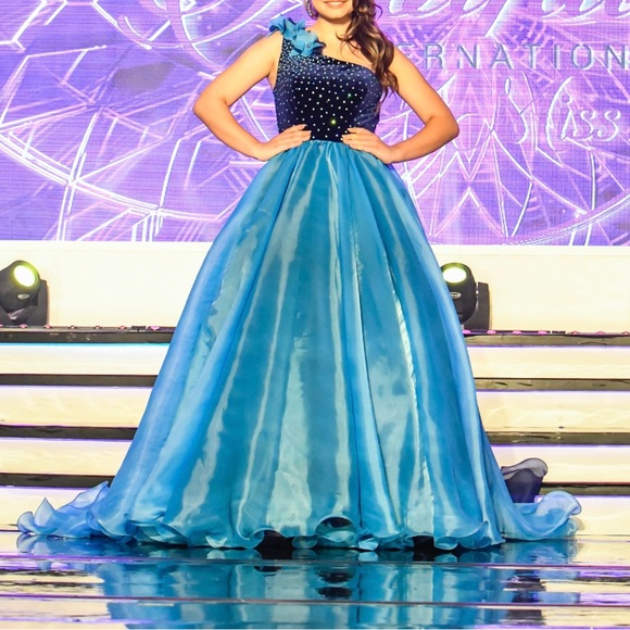 Ava Presley evening gown. Size 4 - Picture 3 of 5